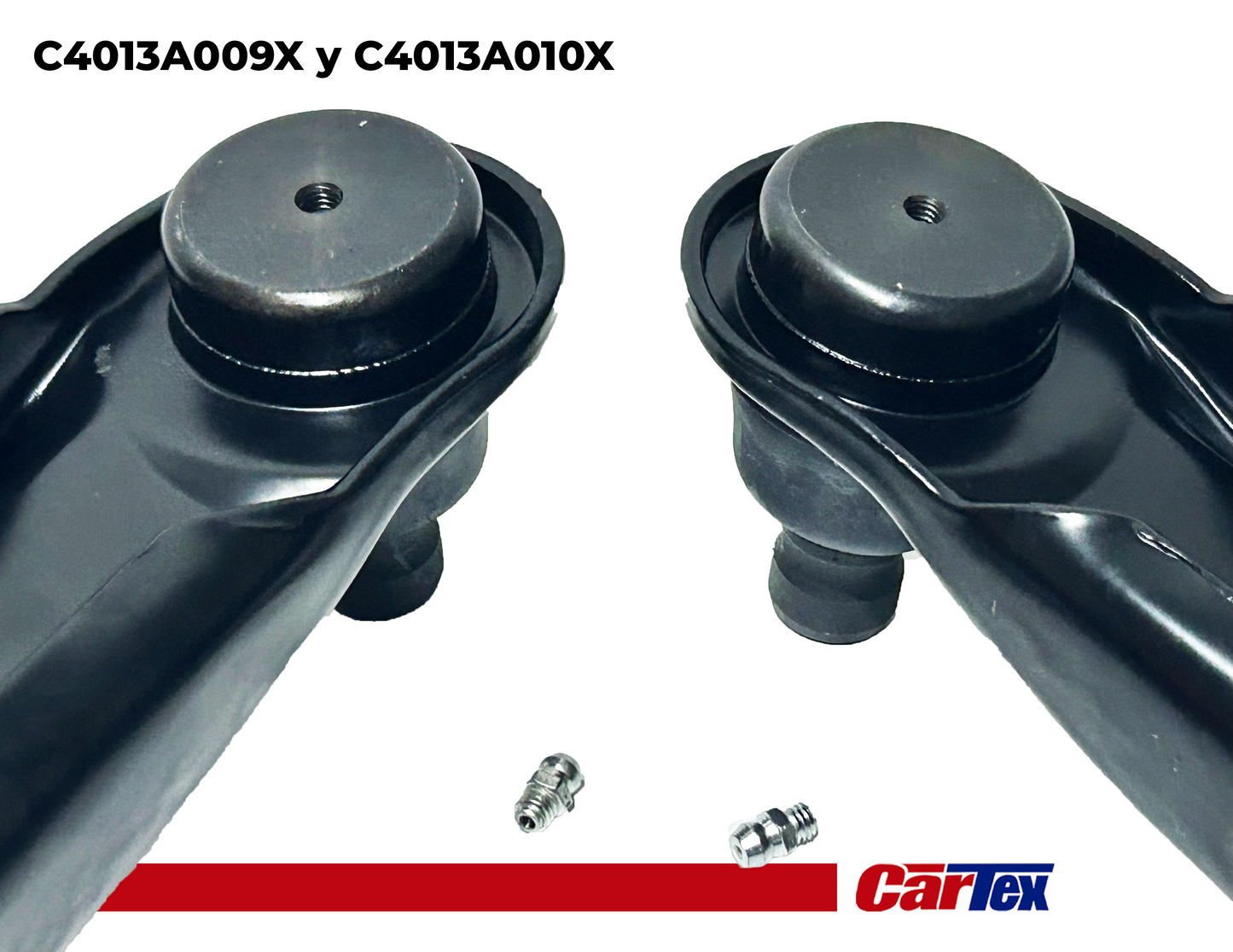 (2) Premiun Control Arm CARTEX For: Mitsubishi Lancer 08-17, Mitsubishi Outlander 08-14, LF-RH