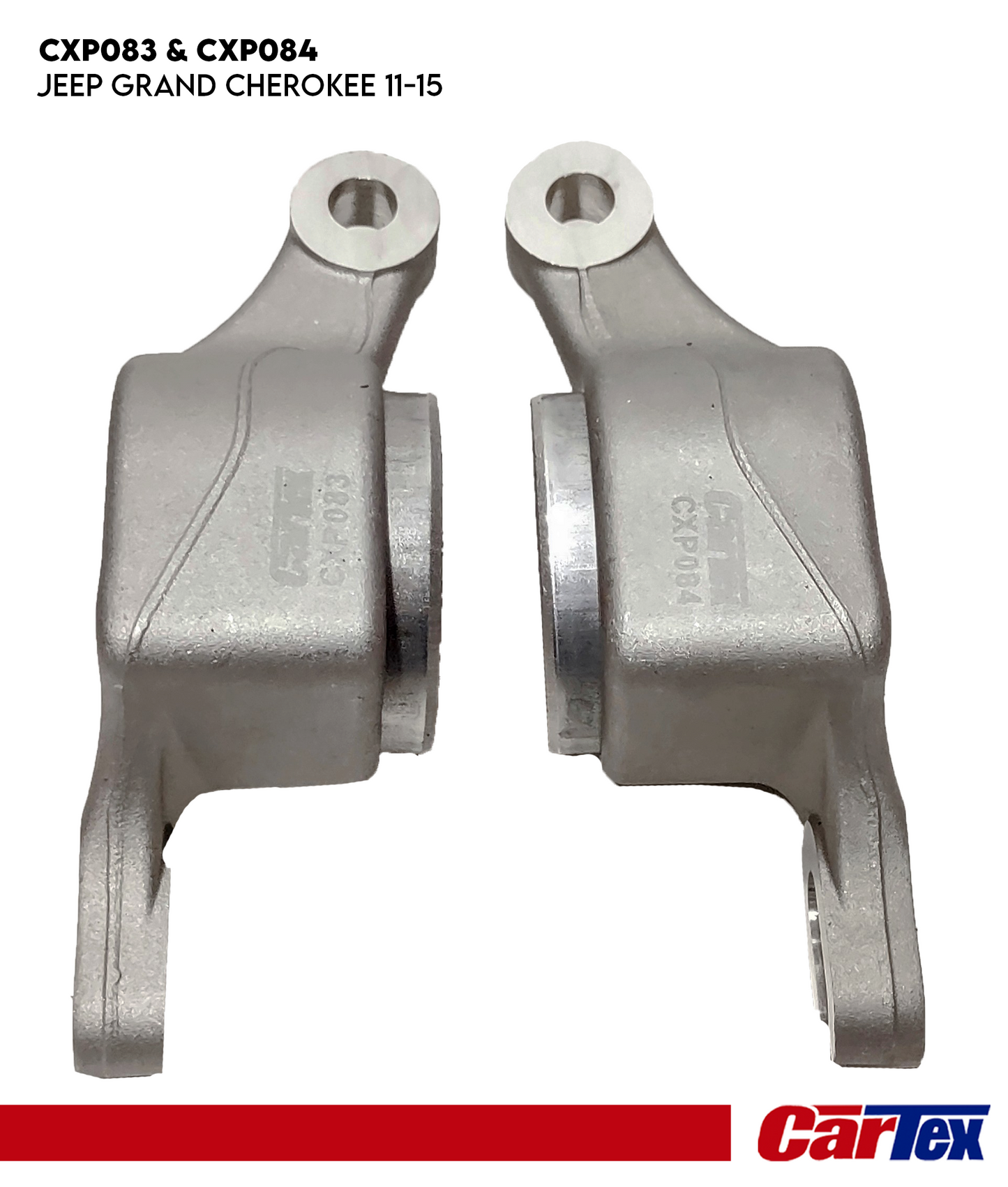 (2) Premiun Control Arm Lower Bushing CARTEX For Jeep Grand Cherokee 11-15, Dodge Durango 11-15