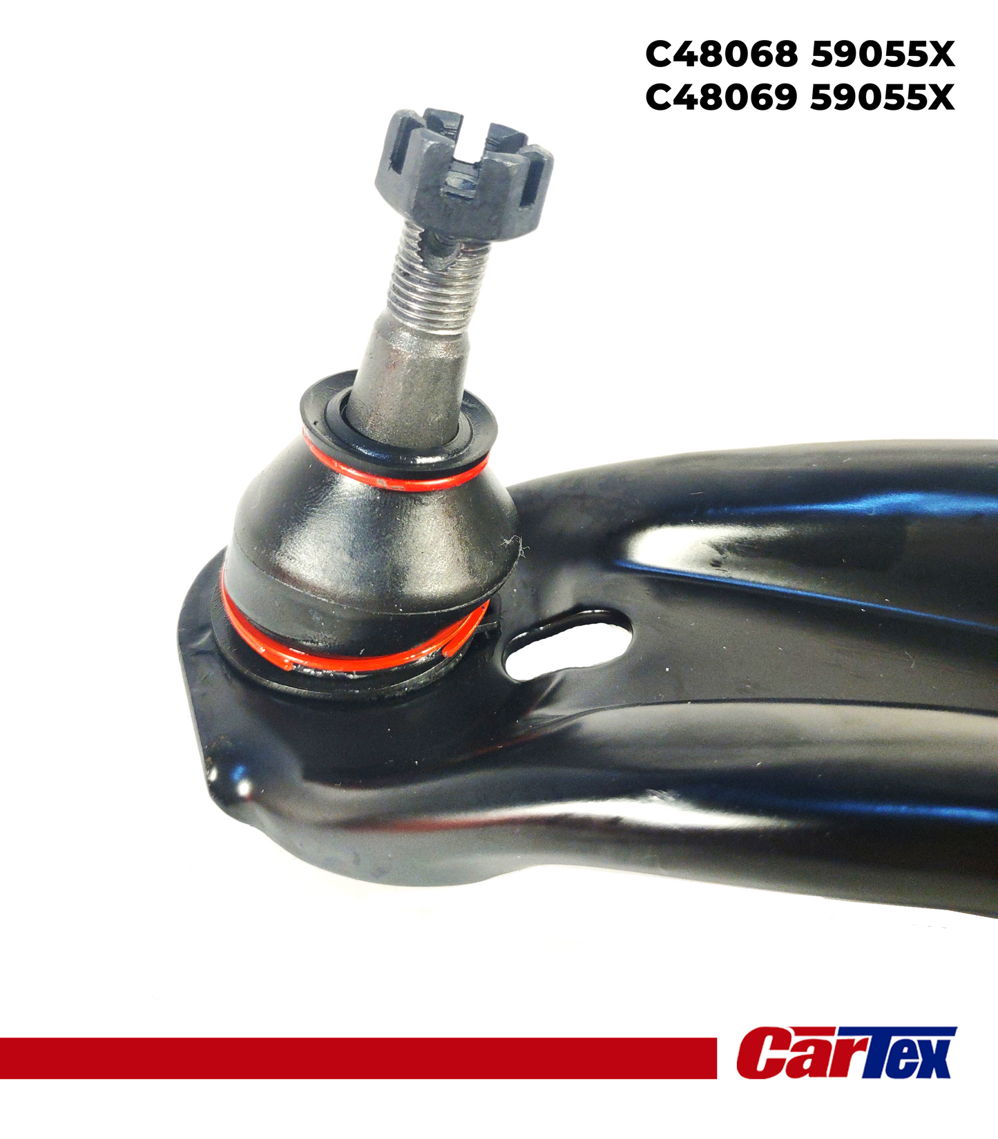 (2) Premiun Control Arm CARTEX For Toyota Echo 04-05 With Ball Joints Greasable