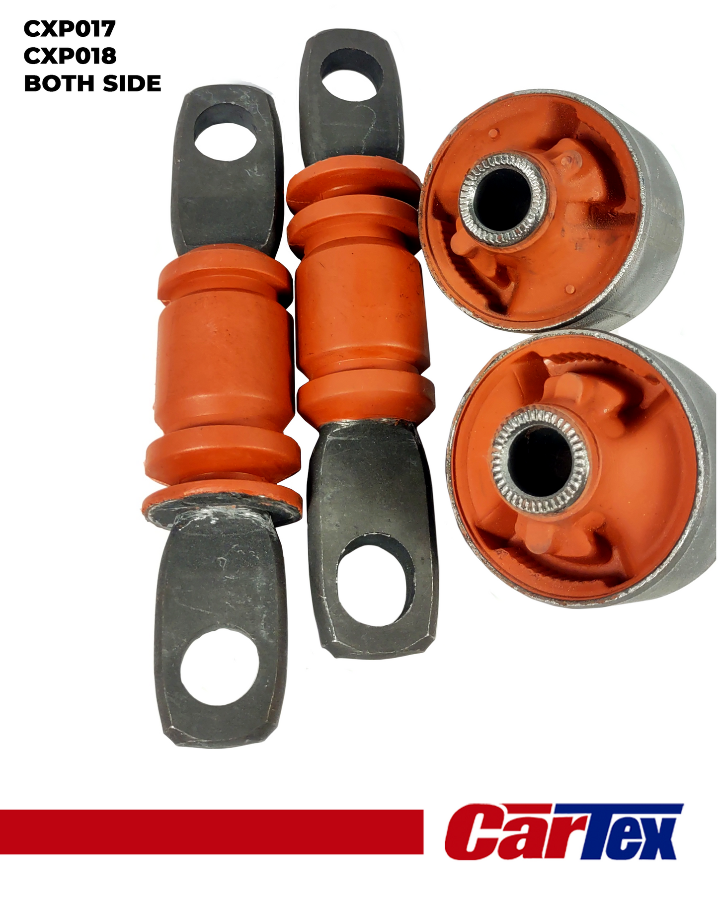 (4) Premiun Control ARM Bushing CARTEX For: Toyota Camry 02-17, Sienna 04-10,Highlander 01-07