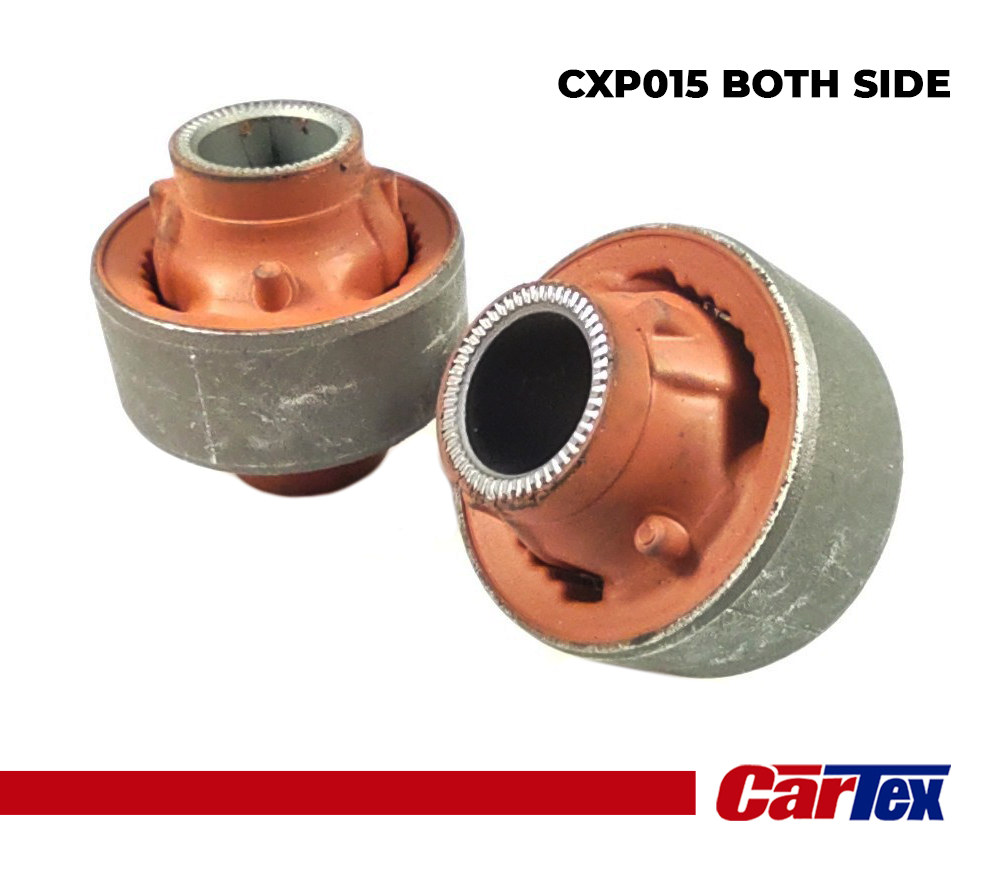 (2) Premiun Control Arm Bushing CARTEX For: Toyota Yaris 06-18,Prius C 12-18, Scion XD 08-14