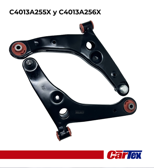 (2) Premiun Control Arm CARTEX For Mitsubishi Lancer 02-07 With Ball Joint