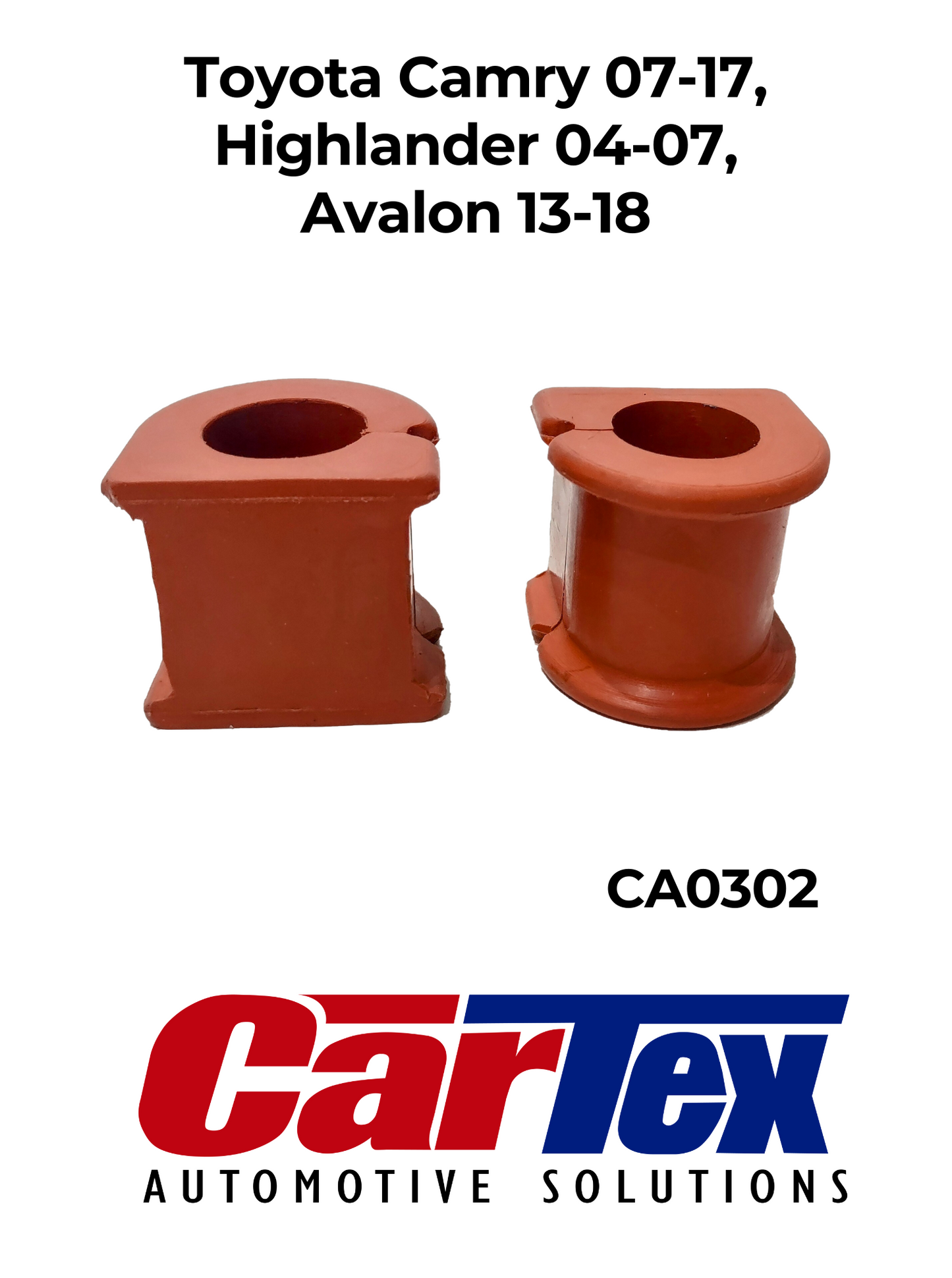 Premiun Sway Bar Bushing Cartex For Toyota Camry 07-17, Highlander 04-07, Avalon 13-18. K200617