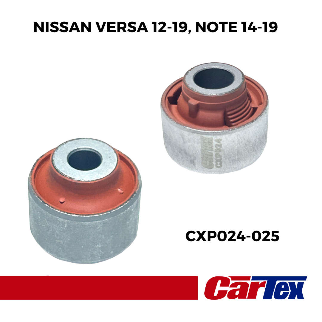 (4) Premiun Control Arm Bushing Cartex Nissan versa 12-22, Kicks 17-22