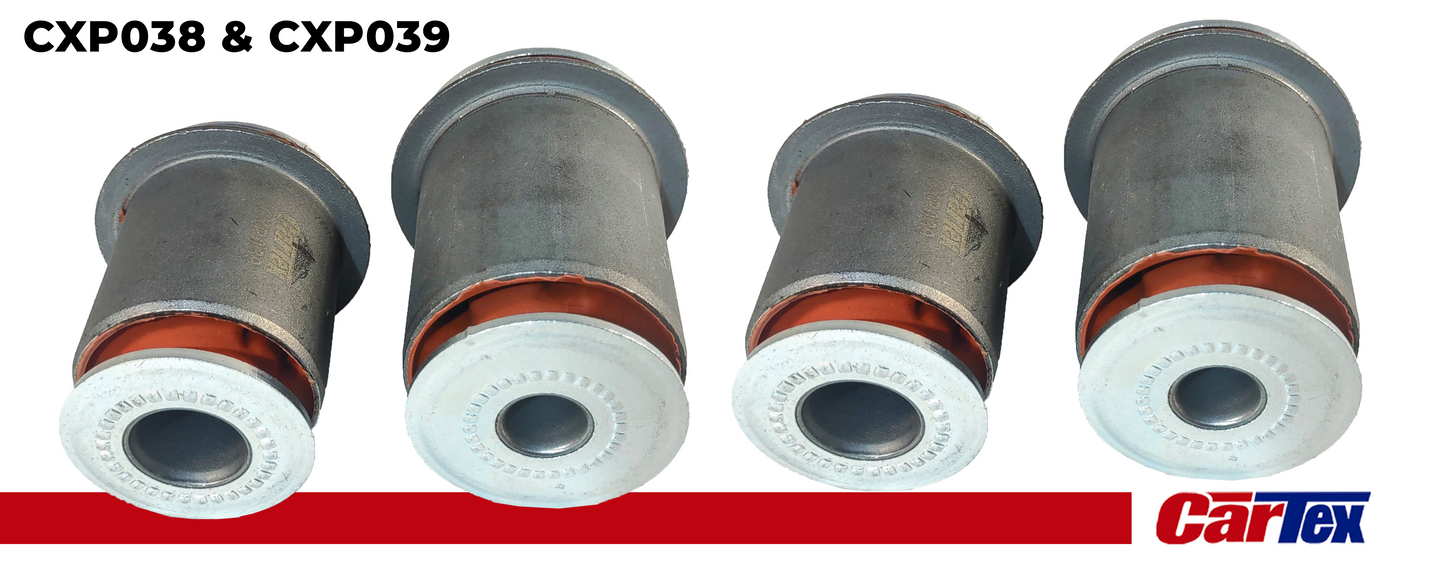 Two pair Premiun Control Arm Bushing Cartex for Toyota 4Runner 03-09, Tacoma 05-15, FJ Crusier 07-09, Lexus GX470 05-09