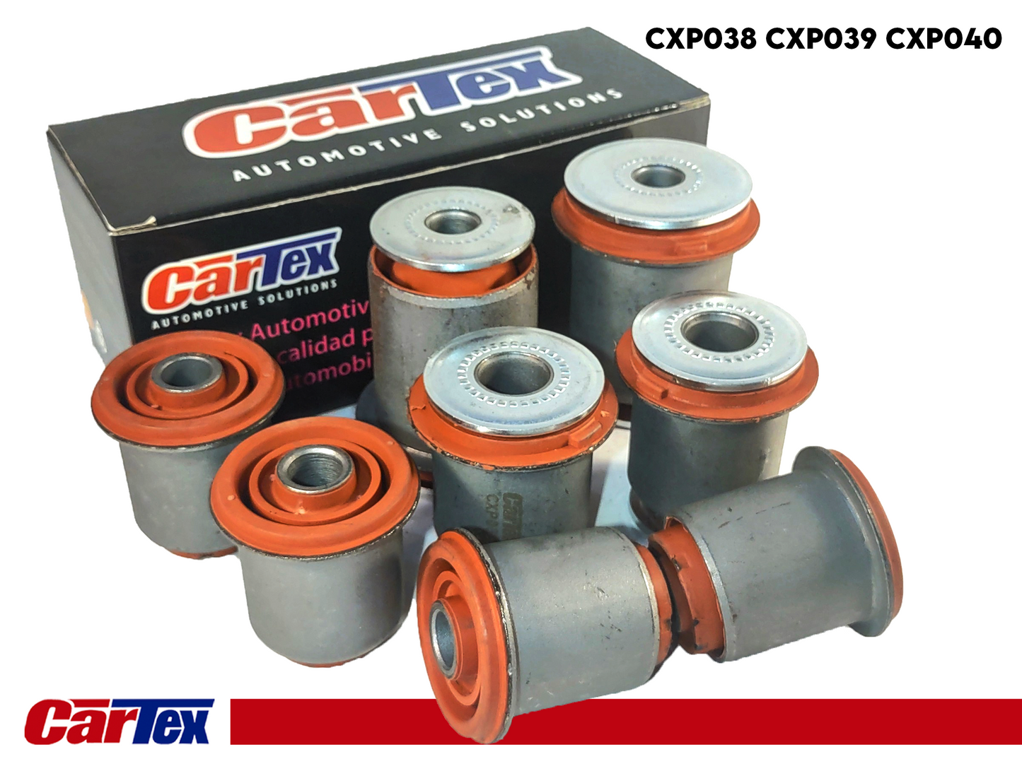 (8) Pcs Premiun Control Arm Bushing CARTEX For: Toyota  4runner 03-09, Tacoma 05-15, Fj Crusier 07-09, Lexus GX470 03-09