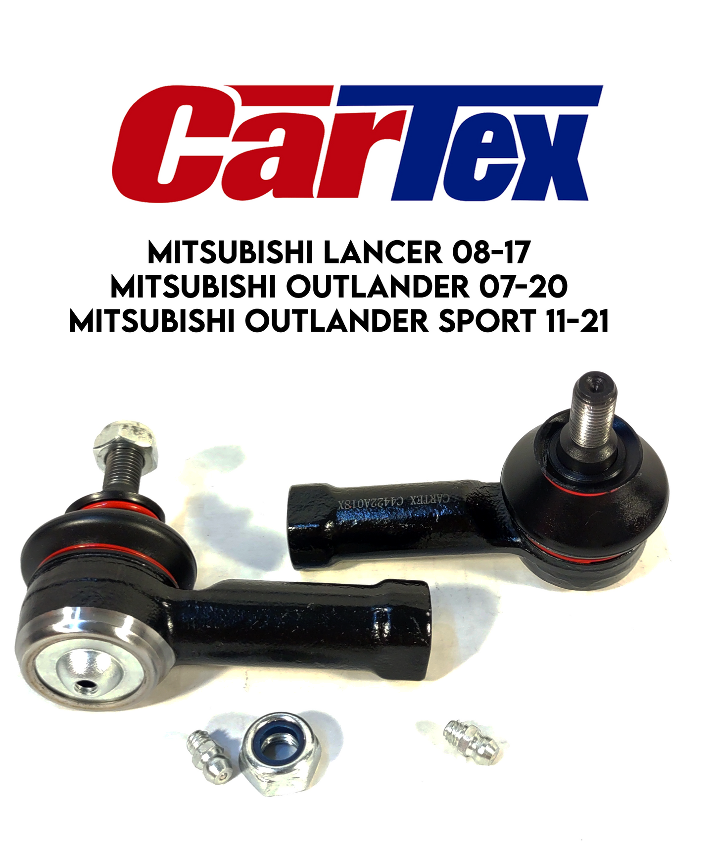 Premiun Full Kit Suspension CARTEX For Mitsubishi Lancer 08-17 Control  Arm ,Ball Joint, Link , Tie Rod