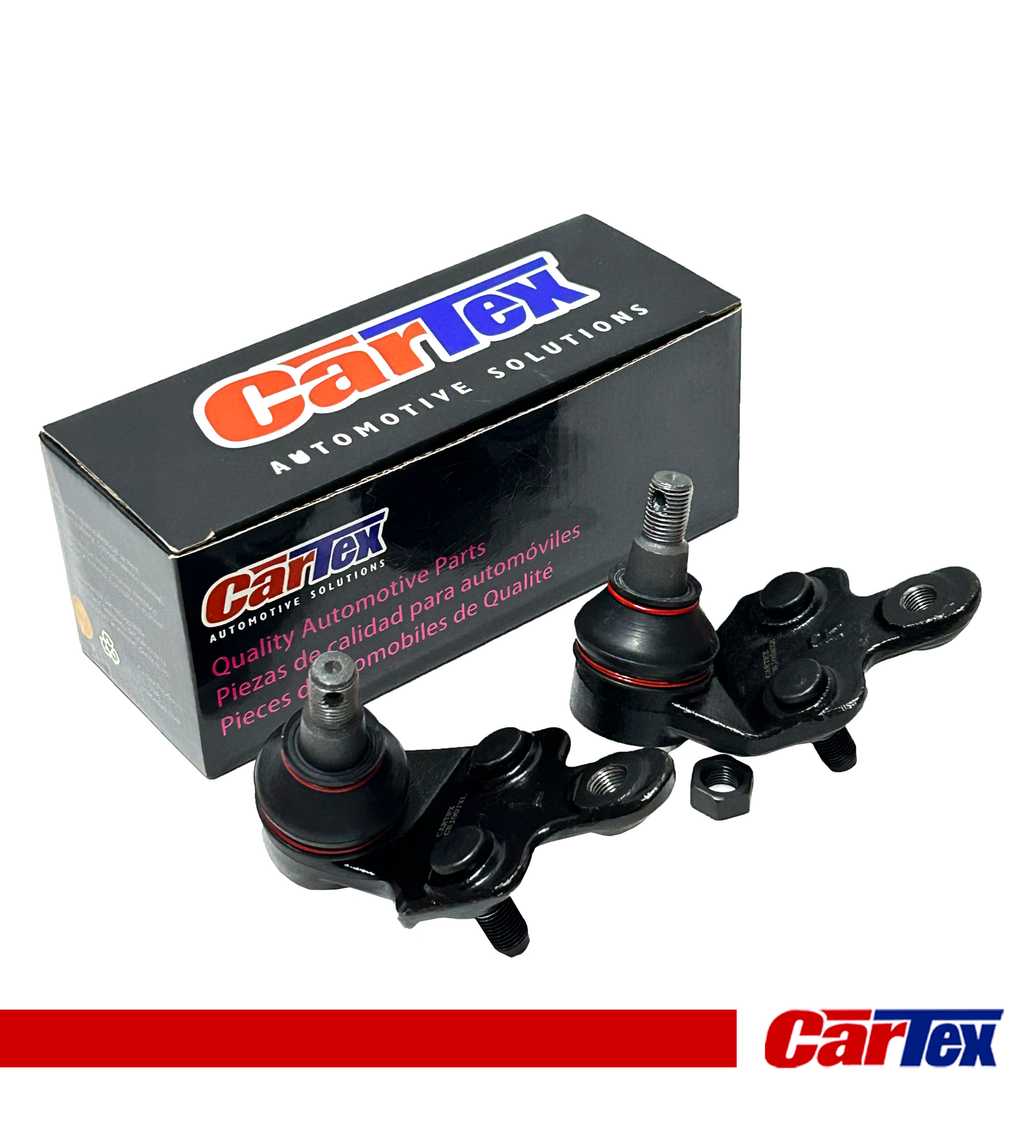 (2) Premiun Ball Joint  CARTEX LH/RH For: Toyota Camry 02-06, Toyota Highlander  01-07, Toyota Sienna 04-10, Toyota Solara  04-08