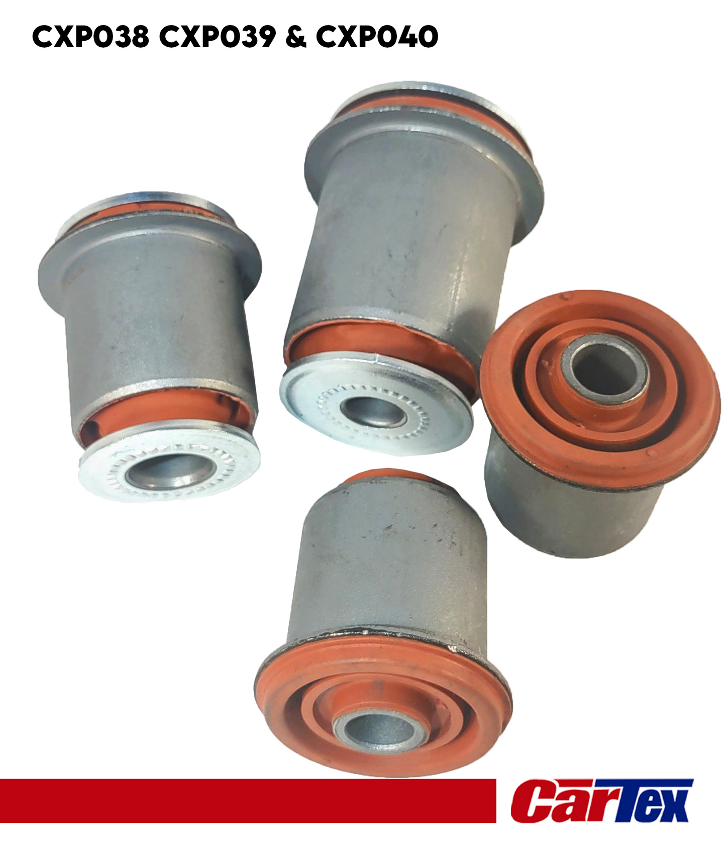 (4) Pcs Premiun Control Arm Bushing CARTEX For: Toyota  4runner 03-09, Tacoma 05-15, Fj Crusier 07-09, Lexus GX470 03-09