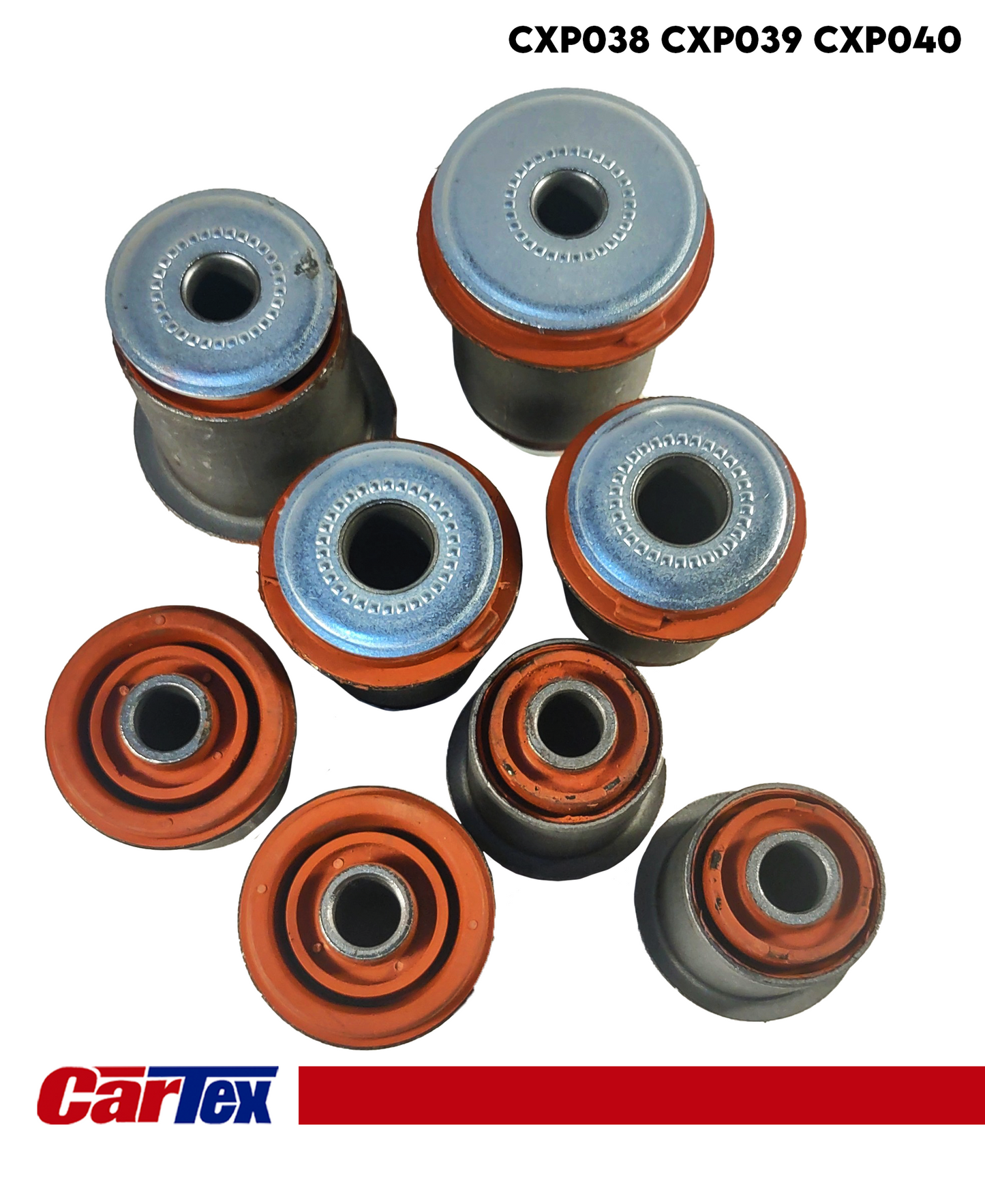 (8) Pcs Premiun Control Arm Bushing CARTEX For: Toyota  4runner 03-09, Tacoma 05-15, Fj Crusier 07-09, Lexus GX470 03-09