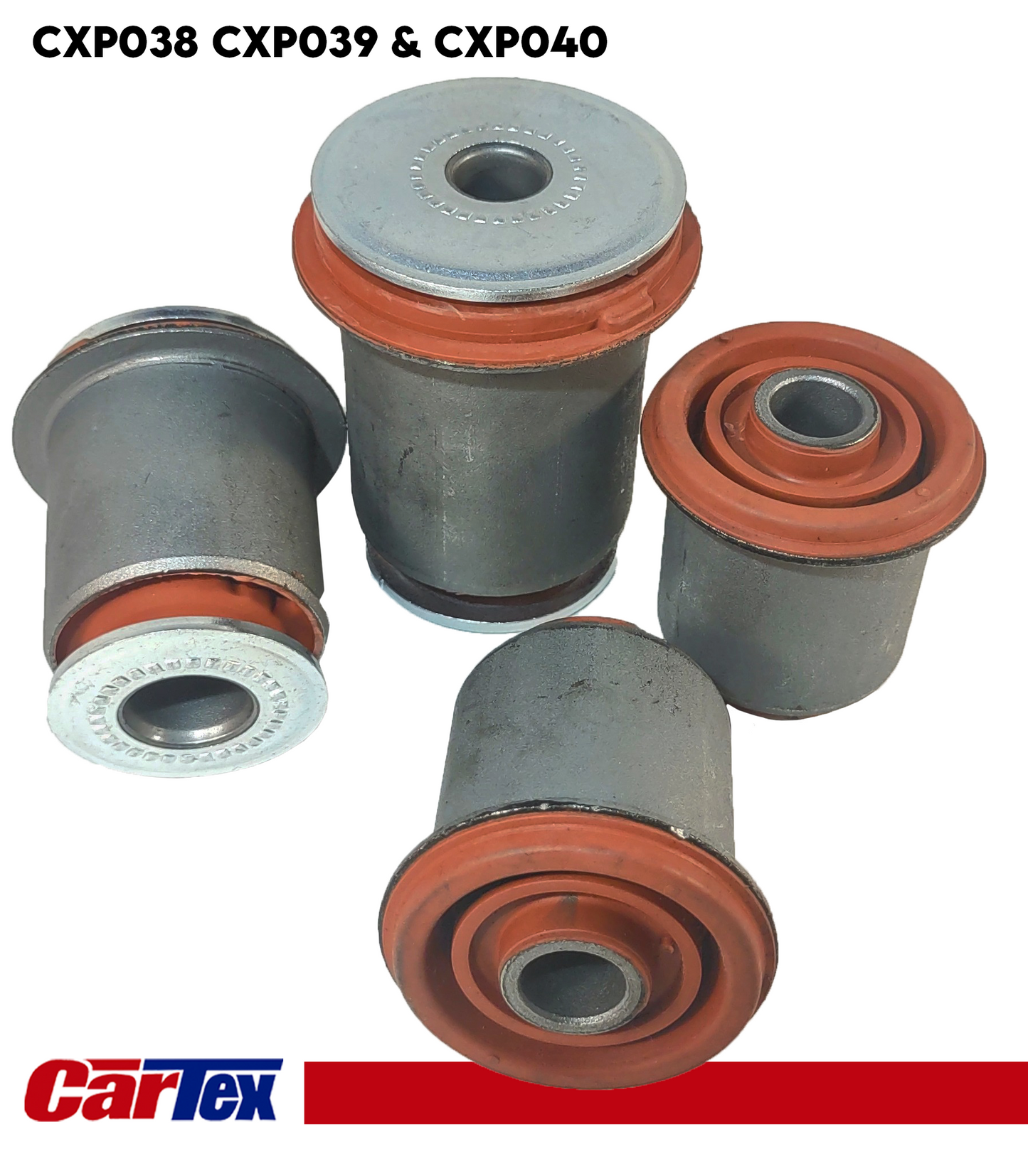 (4) Pcs Premiun Control Arm Bushing CARTEX For: Toyota  4runner 03-09, Tacoma 05-15, Fj Crusier 07-09, Lexus GX470 03-09