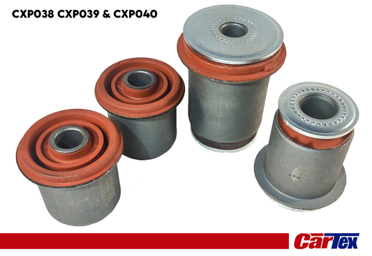 (4) Pcs Premiun Control Arm Bushing CARTEX For: Toyota  4runner 03-09, Tacoma 05-15, Fj Crusier 07-09, Lexus GX470 03-09