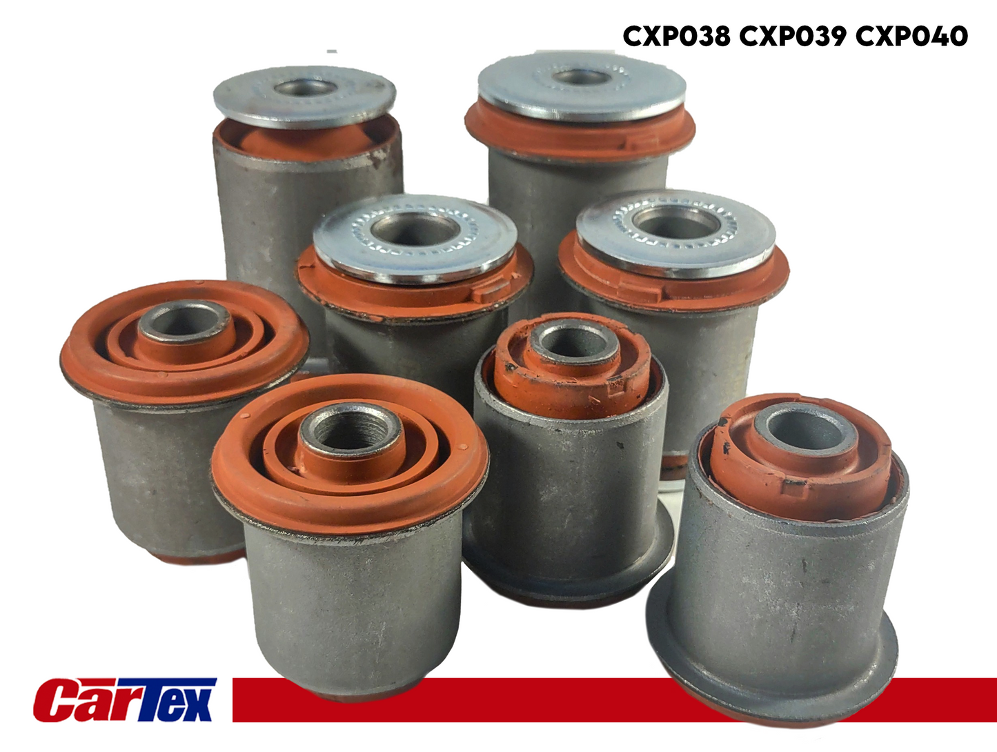 (8) Pcs Premiun Control Arm Bushing CARTEX For: Toyota  4runner 03-09, Tacoma 05-15, Fj Crusier 07-09, Lexus GX470 03-09