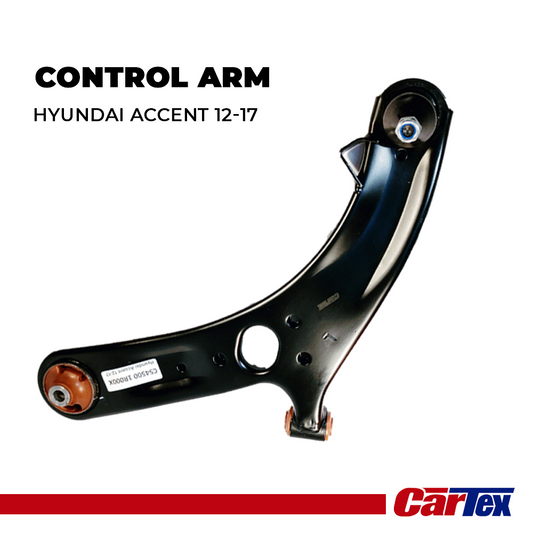 (2) Premiun Control Arm CARTEX For Hyundai Accent 12-17 With Ball Joint Grasable