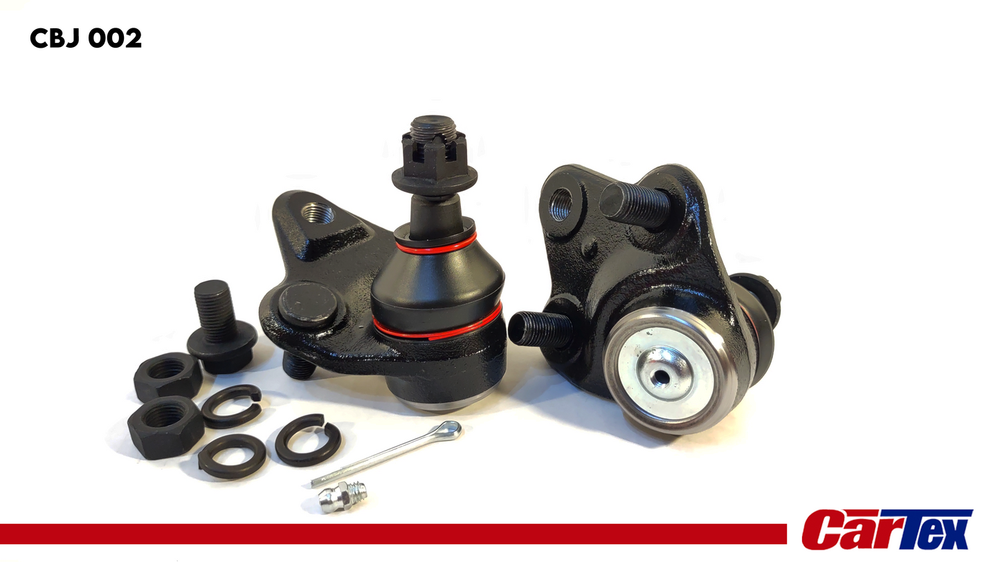 (2) Premiun Ball Joints Lower CARTEX: Toyota Corolla 96-08, Toyota Celica 00-05, Prius 09-19, Rav4 01-05.