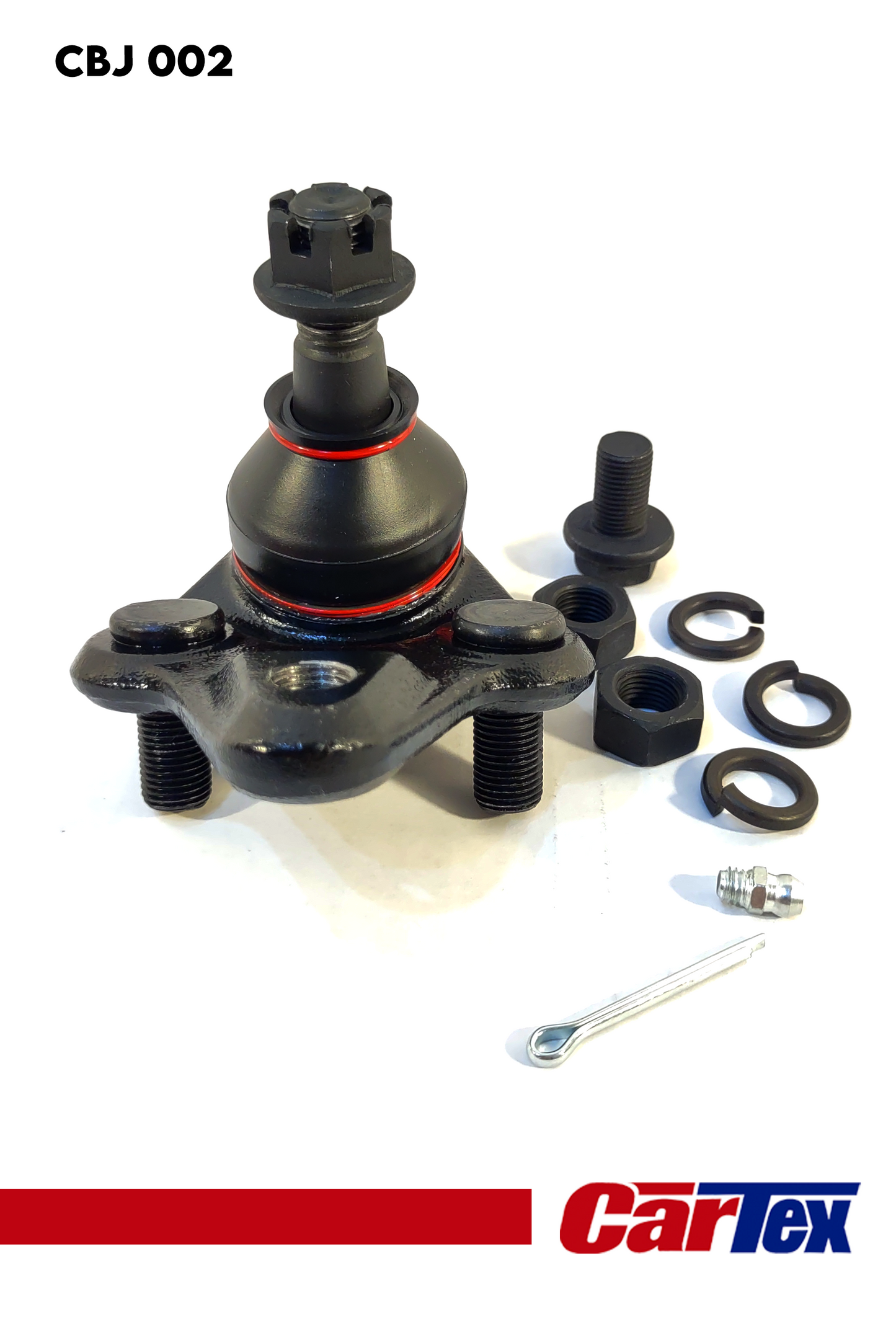 (2) Premiun Ball Joints Lower CARTEX: Toyota Corolla 96-08, Toyota Celica 00-05, Prius 09-19, Rav4 01-05.