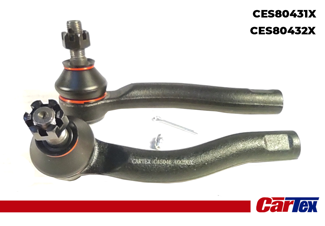 Premiun Full Kit Suspension CARTEX For: Toyota Corolla 03-08 Control Arm, Ball Joints, Link,  Tie Rod