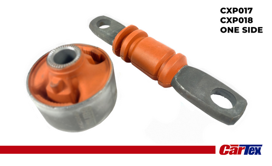 (2) Premiun Control Arm Bushing CARTEX For: Toyota Camry  02-17, Sienna 04-10, Highlander 01-07