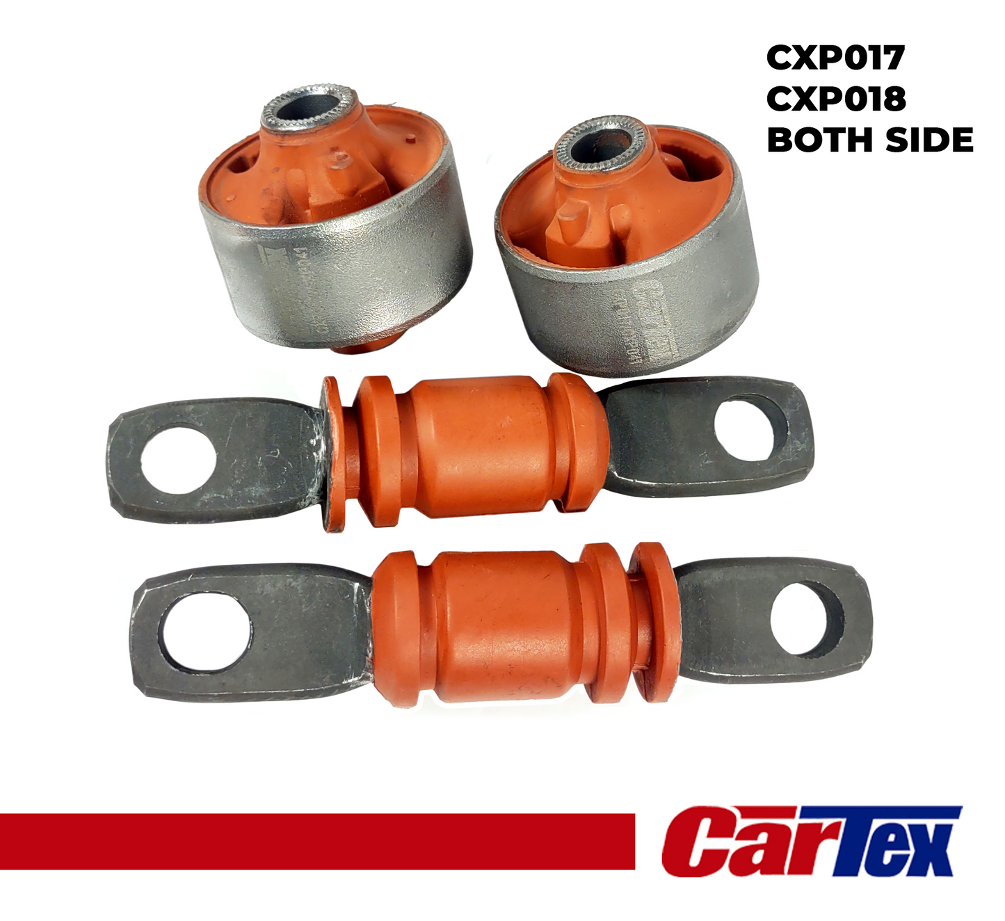 (4) Premiun Control ARM Bushing CARTEX For: Toyota Camry 02-17, Sienna 04-10,Highlander  01-07