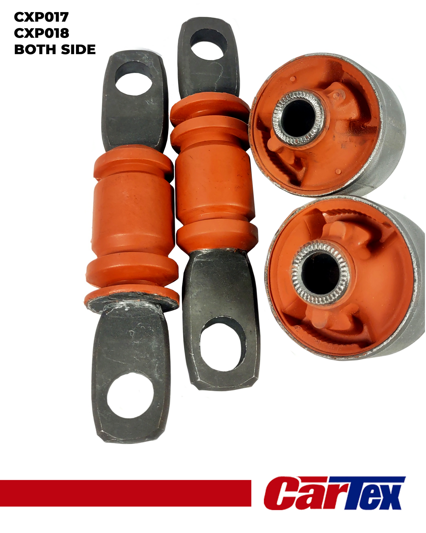 (4) Premiun Control ARM Bushing CARTEX For: Toyota Camry 02-17, Sienna 04-10,Highlander  01-07