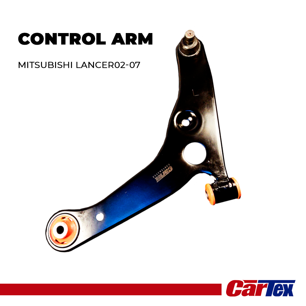 (2) Premiun Control Arm CARTEX For Mitsubishi Lancer 02-07 With Ball Joint